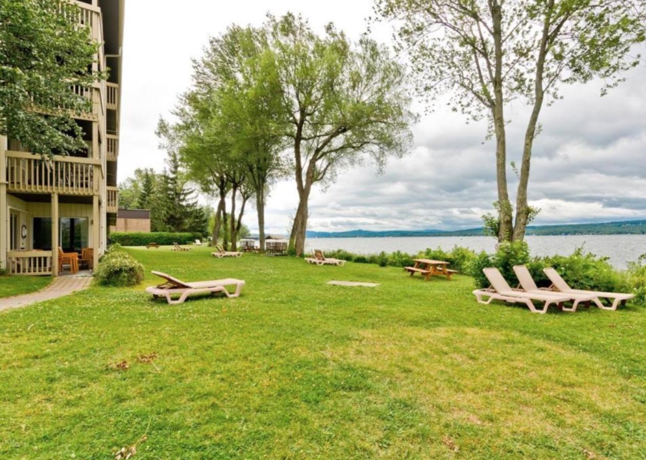 Magog Waterfront Condo Exteriör bild